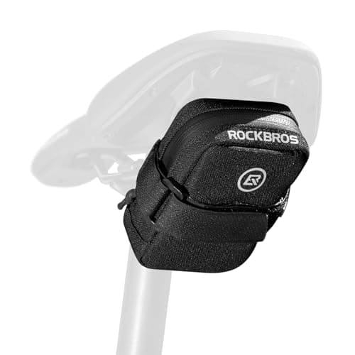 ROCKBROS Bike Saddle Bag, 43g Ultralight, Mini Size, 0.35L