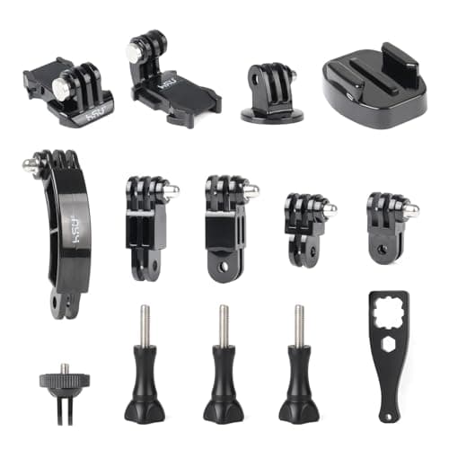 HSU Grab Bag Basic Camera Accessories Mount Kit for GoPro Action Cameras