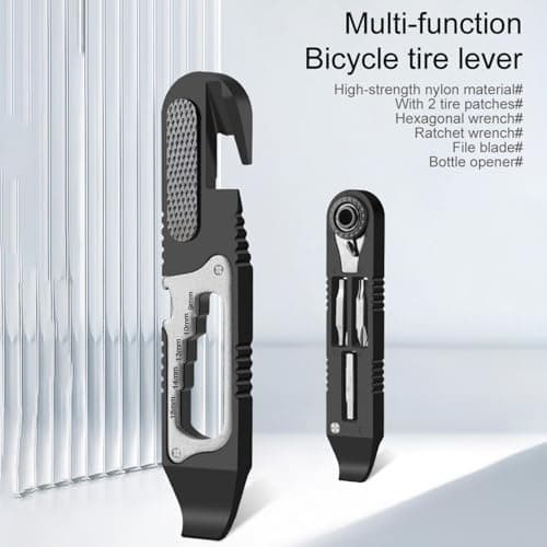 Bicycle Utility Tool Compact Lightweight Portable Mini Utility Tool Wrench — view 4