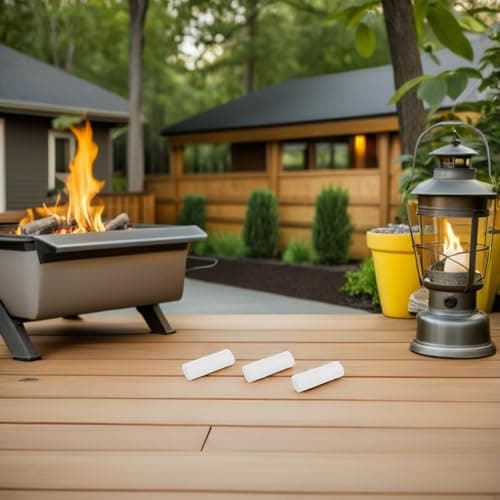 30pcs White Cotton Fire Starter Sticks for Hiking and Charcoal — view 5