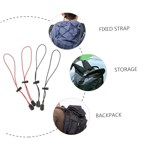 Adjustable Elastic Lashing Straps 4pcs for Travel Bag Back to School — view 4