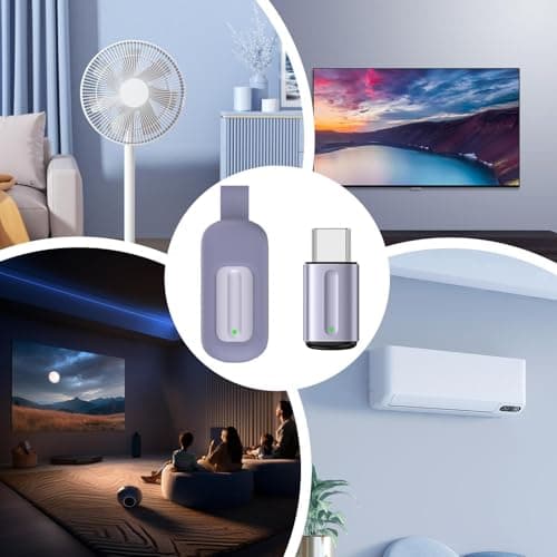 IR Remote Control Adapter – Black, Plug And Play Phone Accessory, 3.5mm Audio Jack Connection, Universal Emitter, App Controlled | Smartphone, TV, Projector, School, Home, Electronics, Stream — view 3