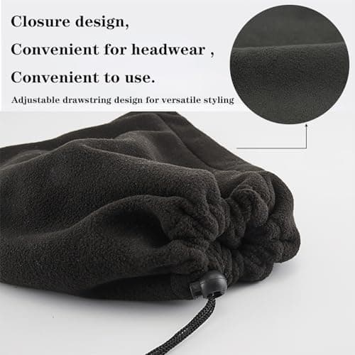 KEYRI 2 Pieces Neck Warmer Snood Scarf Face Mask — view 5