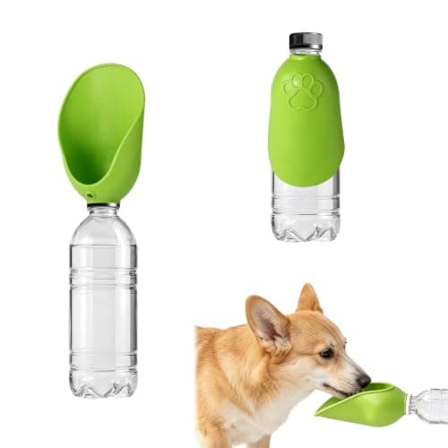 Dog Water Bottle Adapter, Silicone Pet Drink Bowl Accessory