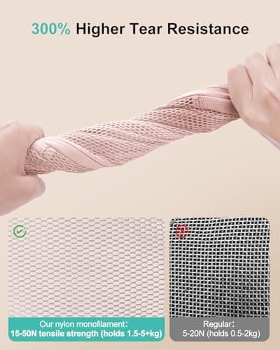 ECOHUB 4 Piece Compression Packing Cubes, Recycled Tear-Resistant Mesh — view 4