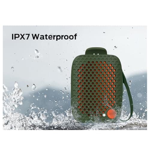 Qxckyag Bluetooth Clip-On Speaker Compact for Travel and Outdoor Use. — view 5