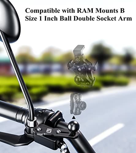 BRCOVAN Aluminum Alloy Mount Base with 1'' TPU Ball — view 5