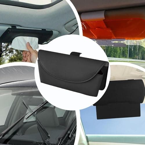 Visor Glasses Holder Auto Magnetic Glasses Storage — view 4