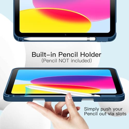 JETech Case for iPad (A16) 11th/10th Gen, Teal — view 5