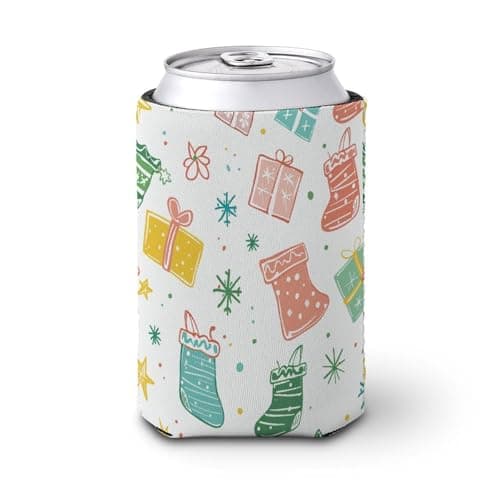 Reusable Neoprene Gifts And Socks Iced Coffee Sleeve Insulated Cup Holder for 16-20oz Tumblers Soft Protective Thermal Sleeve for Hot Cold Drinks Washable Cup Protector for Travel Office Commute