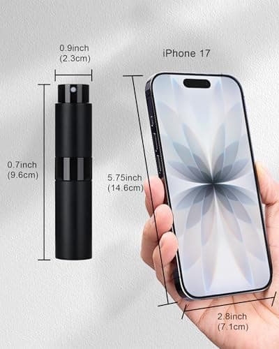 FitDA Perfume Atomiser Spray Bottle, 3 Pack 8ml Travel Perfume Bottles — view 3