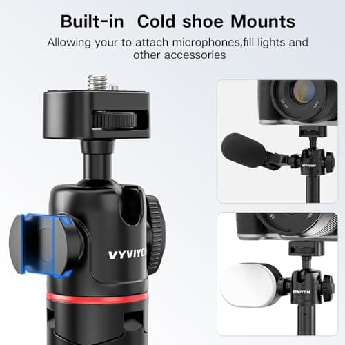 Mini Selfie Stick Tripod for Action Cameras 58CM/23" Tabletop Tripod — view 4