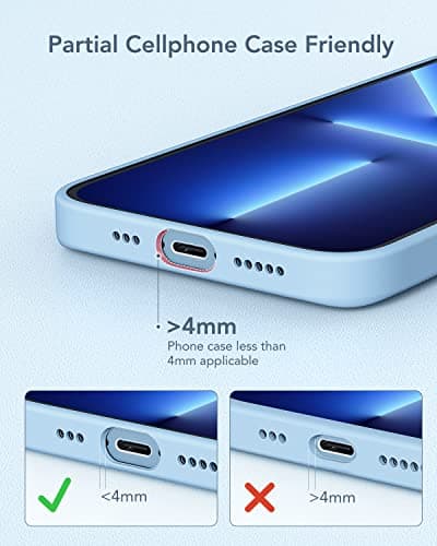 Charmast 20W Power Bank for iPhone 14/13, Mini Size with Built-in Connector — view 5