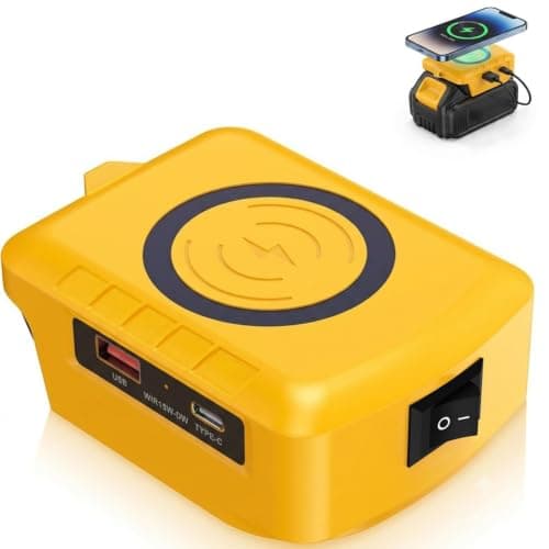 Wireless Battery Adapter compatible with DeWalt 18V/20V Batteries