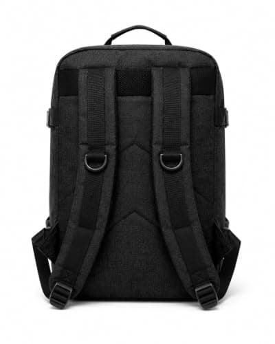 BP-R-120 Ryanair Cabin Bag 40x25x20cm Carry On Backpack Underseat CabinBag Carry on Luggage for Men Women Travel Bag Backpack (Black) — view 6