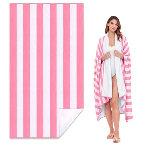 Hopton Microfibre Beach Towels For Adults,160 X 90cm Quick Dry Beach Towel