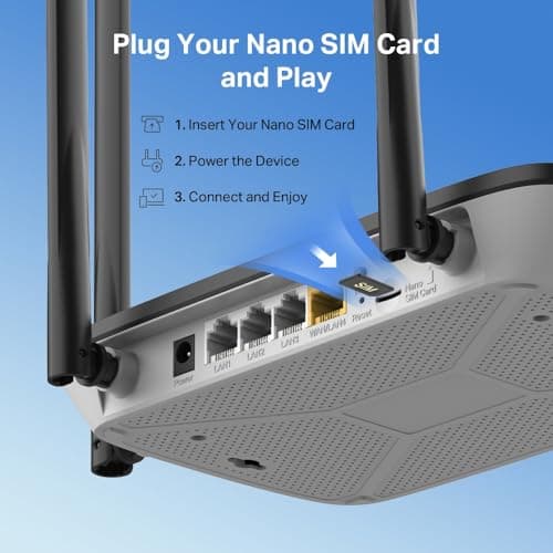 MERCUSYS MB115-4G 4G Router with SIM Slot, N300 Portable WiFi Travel Router — view 4