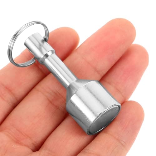 Magnetic Jewelry Tester Keychain for Gold Testing, Silver, 6cm Iron — view 4