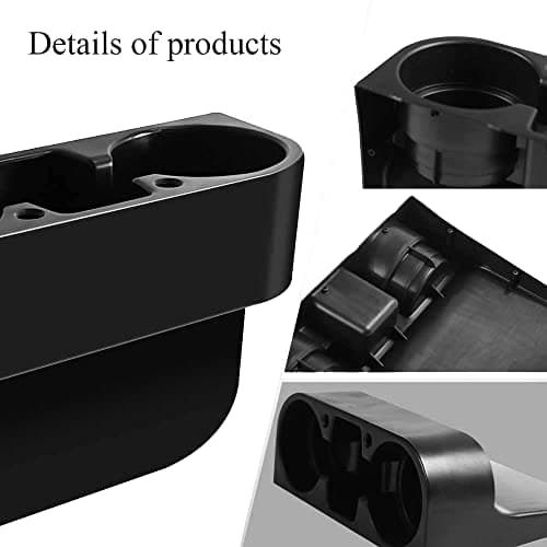 Voarge Universal Auto Truck Seat Side Cup Holder Mount Stand for Car Storage for Drink Bottle Pen Phone — view 3