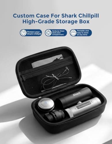 Gusfeliz Travel Case for Shark ChillPill 3-in-1 Fan FA022UK, Black — view 4