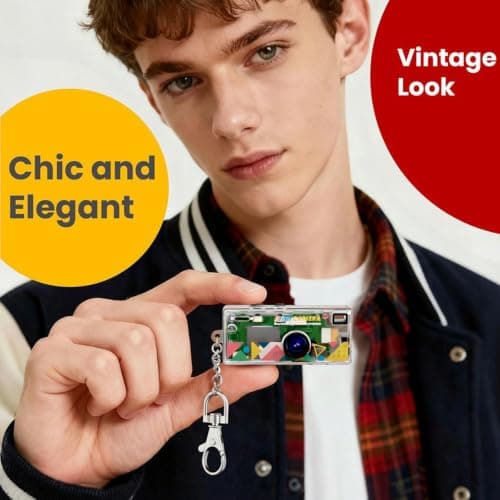 Mini Keychain Camera G6 1080P HD Thumb Camera 0.96" LCD 130° Wide Angle — view 4