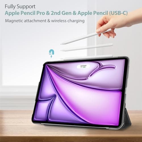 ProCase Smart Case for iPad Air 11-inch M4/M3/M2 & Air 10.9 5th/4th Gen — view 3