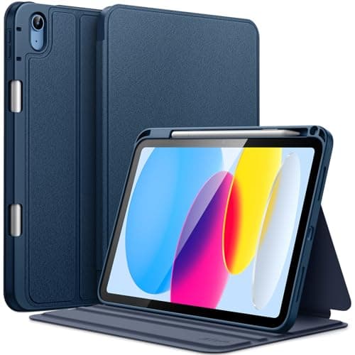 JETech Folio Case for iPad (A16) 11th/10th Gen, Navy