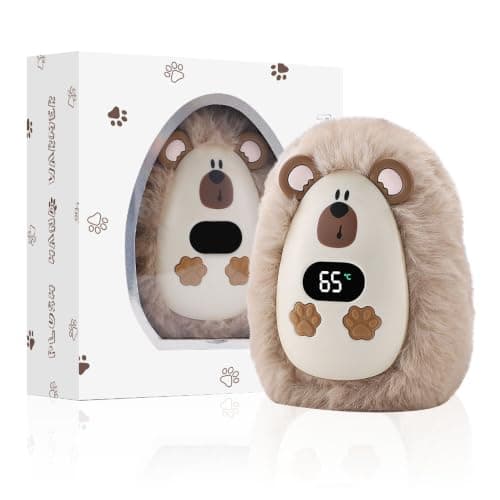 Naughty Bear Hand Warmer Stuffed Cartoon 3 Heat Levels