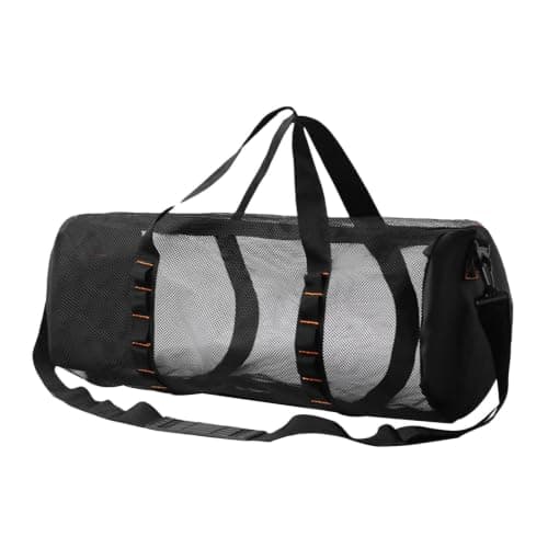 Mesh Dive Bag, Large Mesh Duffle Bag for Dive or Snorkel Equipment, Mesh Gym Bag Mesh Duffle Bag Snorkel Bag, Diving Snorkel Gear Bags, Perfect for Travel Swim Gym