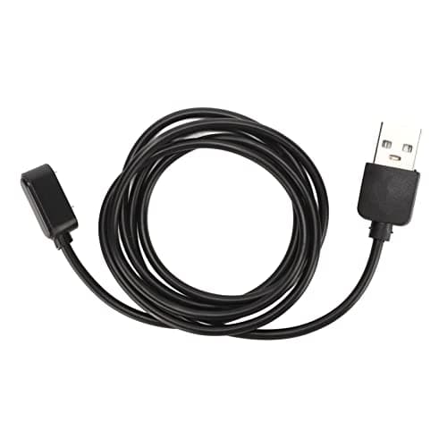 Goshyda Portable Smartwatch Charger, USB Watch Charging Cable Cord for 6 7 Band 6 7, for ES Watch, 3.3ft Magnetic Charging for Travel (Black) — view 6