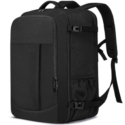 LIGSAN Ryanair Cabin Bags 55x40x20 Backpack for Overhead Bin Hand Luggage Cabin Bag 55x40x20cm Travel Backpack Fit 18.4 Inch Laptop with Waterproof Compartment