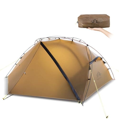 Night Cat 1 Man Tent Lightweight: 2 kg Waterproof Tent for Backpacking