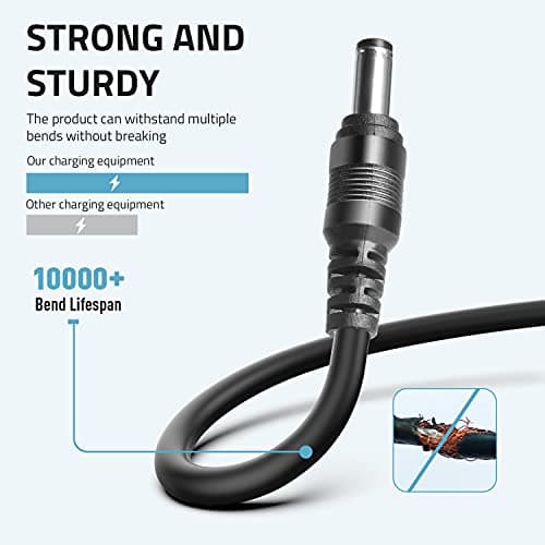 JBL Xtreme Charger, HKY 19V 3.42A Charging Cable for JBL Xtreme, Xtreme 2, JBL Boombox Special Edition Portable Wireless Bluetooth Speaker Akai Professional MPC Live 2 Power Supply UK Plug Cable — view 3