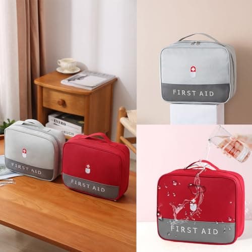 XINGSUI 1 Pcs First Aid Bag Empty,Drug Pack Storage Bag,for Home,Office,etc — view 4