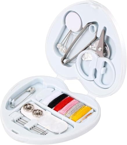 Aruicheng Mini Sewing Kit Small Sewing Kit Portable Needle and Thread Kit Travel Sewing Kit Sewing Accessories Suitable for Home, Travel, Emergency, Kids, Adults