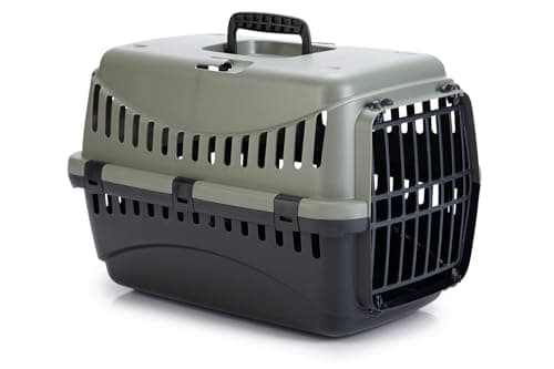 MP Bergamo Gipsy 50 - Travel Accessory, Dog and Cat Carrier - Plastic Door - for Dogs and Cats (46x31x32)