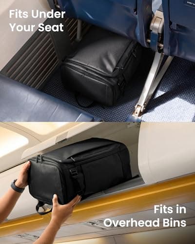 tomtoc Ryanair Cabin Bags 40x30x20, Expandable 23-28L Travel Backpack — view 3