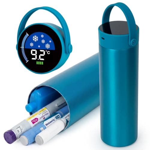 SUNMON Rechargeable Insulin Cooler Travel Case, Travel Case for GLP-1 Pen