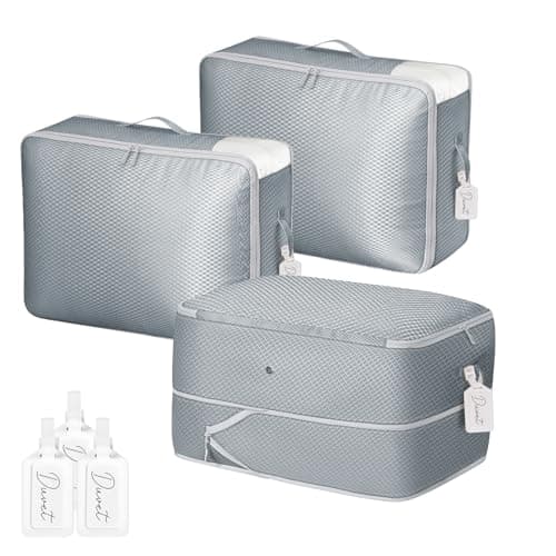 DIMJ Compression Storage Bags Duvet Storage Organisers No Pump Needed