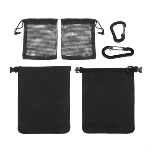 Glewi Nylon Mesh Soap Case 6.7x5.2in Breathable Quick Dry(White) — view 6