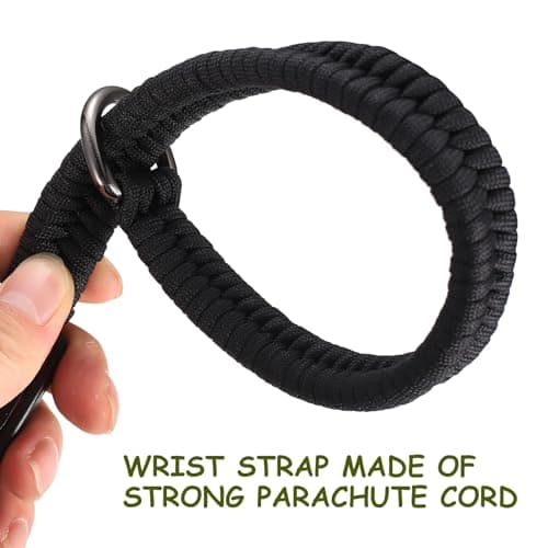 zrfgbxim 2 Pcs Camera Wrist Strap with Quick Release Buckle(4pcs), Quick Release Paracord Rope Camera Hand Straps, Adjustable D Rings Safety Straps for DSLR or Mirrorless Cameras — view 4