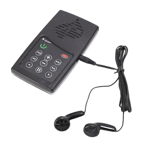 Ejoyous Bibles Player Solar Powered Electronic Bibles Reader 8GB Monocrystalline Silicon 500mAh with Earphones and Lanyard for Travel Daily Listening and Seniors (Portuguese) — view 2