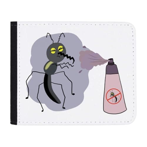 Azeeda 'Bug with Spray' Slim Wallet/Cardholder (WL00029677)
