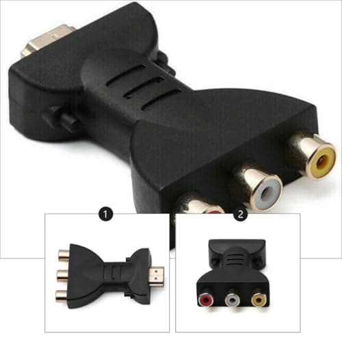 High-Definition Output Interface to Converter AV Multimedia, Adapter Video — view 5