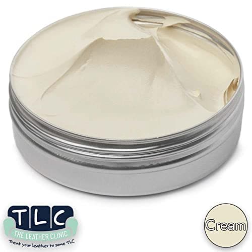 The Leather Clinic Leather Filler Repair Kit | Fix Scratches & Scuffs, Fill Holes & Cracks in any Leather Item | Filler, Sandpaper and Applicator Included (Cream, 50ml) — view 2