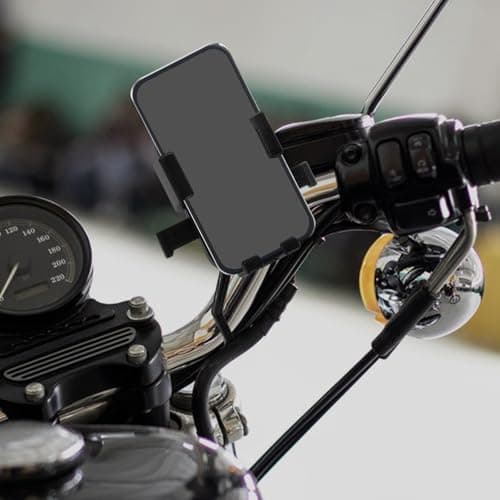 Abaodam Shockproof Motorcycle Phone Mount for Gps Navigation on Phones — view 4