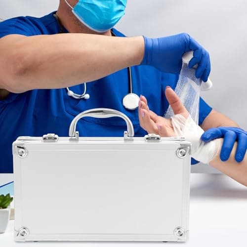 Aluminium Alloy Toolbox Large Capacity Portable Multi-purpose Carrying Case — view 6