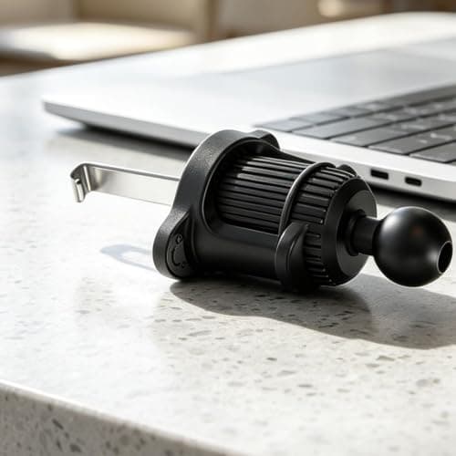 Car Vent Phone Holder - Ball Head Smartphone Support Bracket — view 6