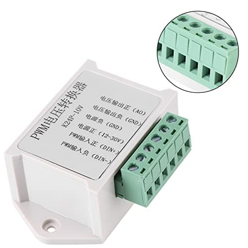 Kadimendium Digital Voltage Converter Adapter for PLC 0-10V Output, 24V PWM Signal to Analog Signal Converter for Industrial Control Board — view 4