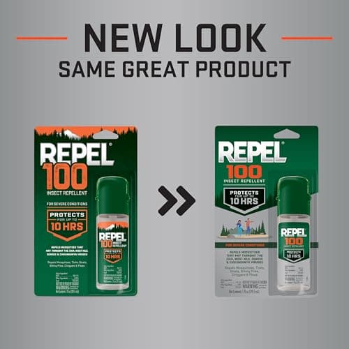 Repel 100 Insect Repellent, Mosquitos, Ticks and Gnats, For Severe Conditions, Protects For Up To 10 Hours, 98% DEET (Pump Spray) 1 fl Ounce — view 2